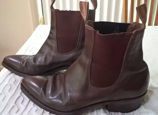 RM WILLIAMS Men’s Comfort Craftsman Boots. Size 9 G
