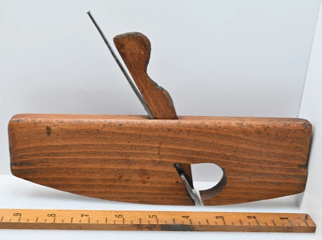 ✨Vintage 3/4" Wm Vance Compass Rabbet Concave Radius Plane (INV Ø195)