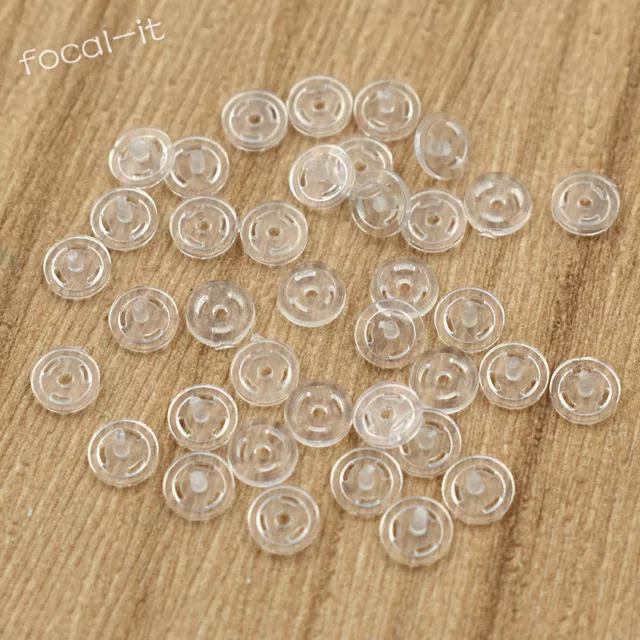 20 Pairs 4mm Mini Snap Doll Button DIY Crafts For Baby Clothes Sewing Accessory