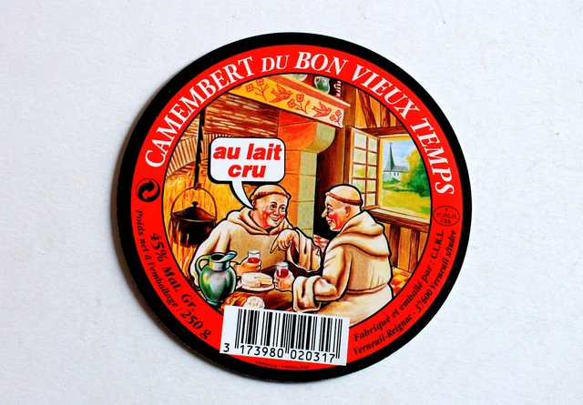 ETIQUETTES FROMAGE CAMEMBERT Marcillat Corcieux Normandie EUR 11,00 - FR ETIQUETTES FROMAGE CAMEMBERT Marcillat Corcieux Normandie EUR 11,00 - FR