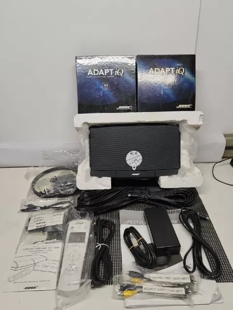 Bose Lifestyle Roommate Powered Speaker System w/ remote, power supply & extras