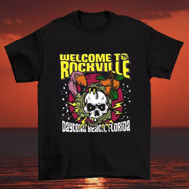 2024 Welcome To Rockville Daytona Beach T Shirt Full Size S-5XL SO187