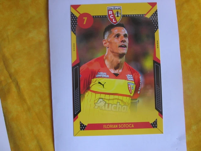 CARTE DANIEL MOREIRA LENS # 68 DS COLLECTION FOOT 2000 CARD RARE SLEEVE