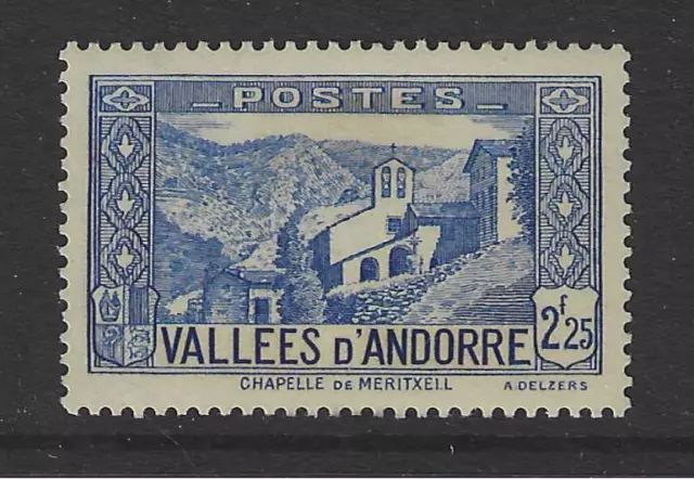 Andorra französisch Briefmarke von 1937/39 Mi.Nr. 73 ** postfrisch