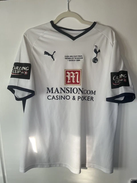 TOTTENHAM HOTSPUR SPURS Puma 2008/2009 Carling Cup Final Home