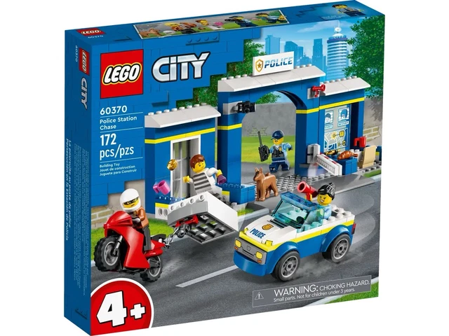 Kit LEGO City - La Course Poursuite En Forêt - Ref. 4437 - Véhicule De Police - 5-12 Ans