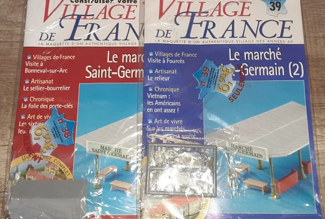 MKD, ho, Marché Saint-Germain,  village de France. 38 et 39