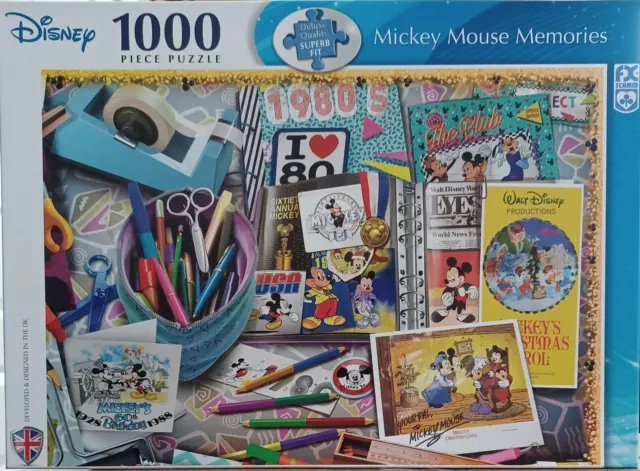 FX Schmid- 1000 piece -Disney: Mickey Mouse Memories - jigsaw puzzle