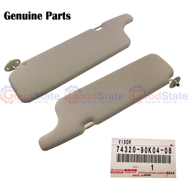GENUINE TOYOTA LANDCRUISER 70 73 75 series Troopy Ute Sun Visor Ivory ...