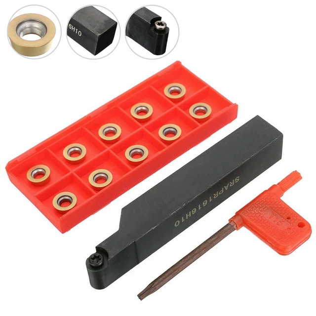 PORTE-OUTILS DE TOURNAGE Insert En Carbure 1 Jeu 100 Mm/4 Pouces 18 Mm