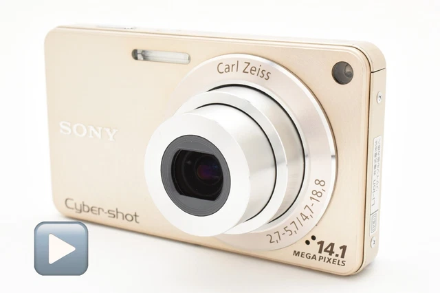 SONY Cyber-shot DSC-W350 ゴールド SONY Cyber-Shot DSC-W350 Gold Digital Camera 14.1MP