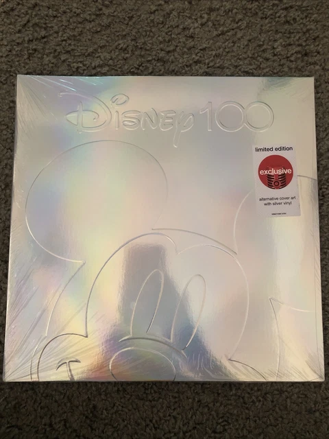 DISNEY 100 SILVER Vinyl 2 LP Walt Disney Records Target