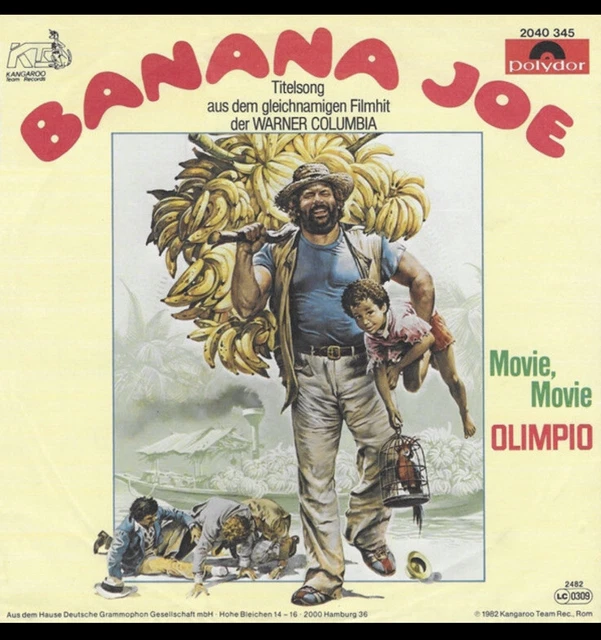 BANANA JOE Bud Spencer / Terence Hill Vinyl 7" Germany 1982