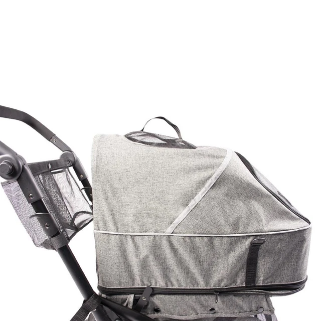Pet Silla de Paseo / Animal Silla de Paseo Deluxe Gris Perros Perro Se Atreve