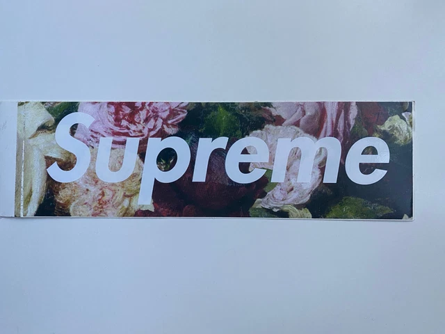 SUPREME POWER CORRUPTION Lies PCL Box Logo Sticker 100% Authentic