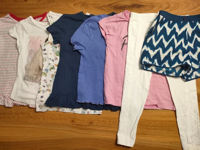 {F941} girls 8-9 years summer tops shorts leggings bundle NEXT M&S H&M