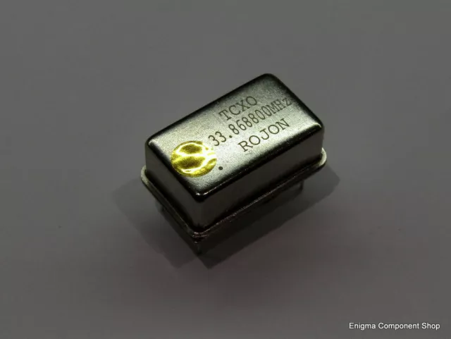 Oscillateur de précision TCXO - 33,868800 MHz - 0,1 ppm. Vendeur britannique - Expédition rapide.