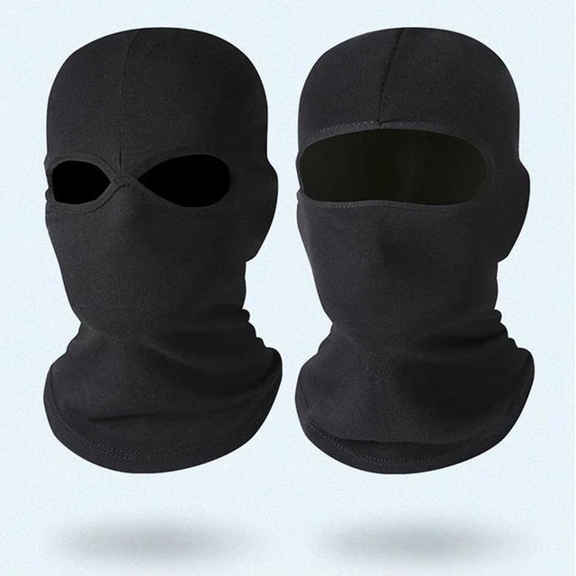 2PCS Breathable Balaclava Anti-UV Full Face Mask Cycling Motorcycle Ski Sun Hood