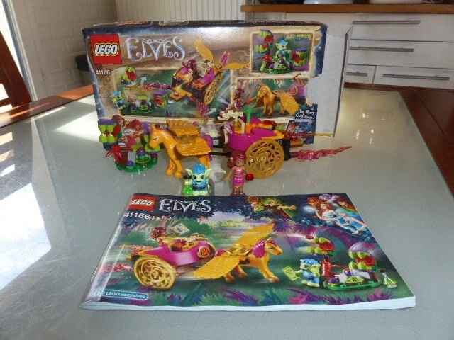 Lego 41186 Elves: L'evasion D'azari De La Foret Des Gobelin,  Boite, Notice Tbe