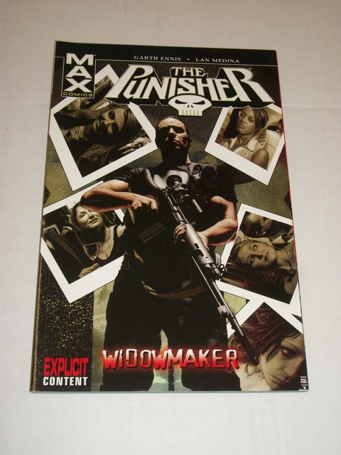 THE PUNISHER MAX Vol. 8 WIDOWMAKER TPB Paperback Garth Ennis