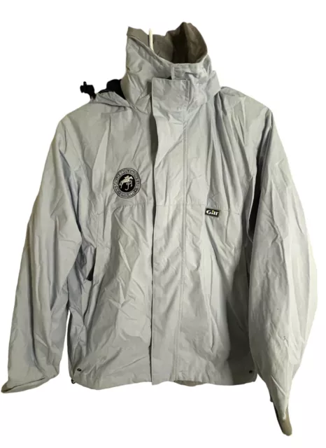 Gill Unisex Jacket Windbreaker Waterproof Hooded Size 6