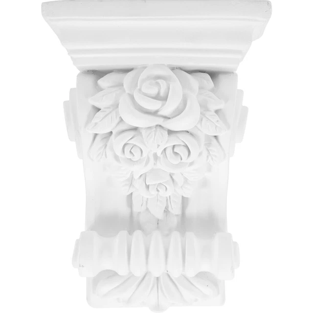 Barra de cortina de velo madera tradicional columna romana consola