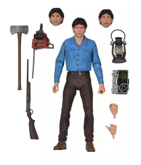 The Evil Dead Action Figure Ultimate Ash 40th Anniversary NECA in Stock