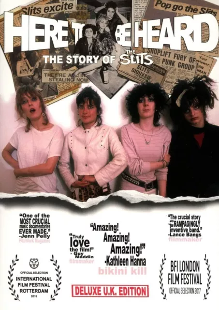 Here To Be Heard The Story Of The Slits Deluxe U.K. Edition [2018]