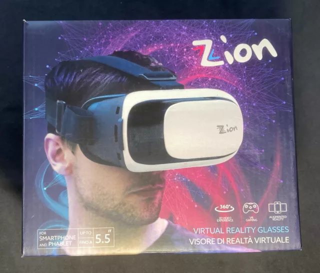 ZION VR visore realtà virtuale 3D per smartphone Virtual Reality Glasses