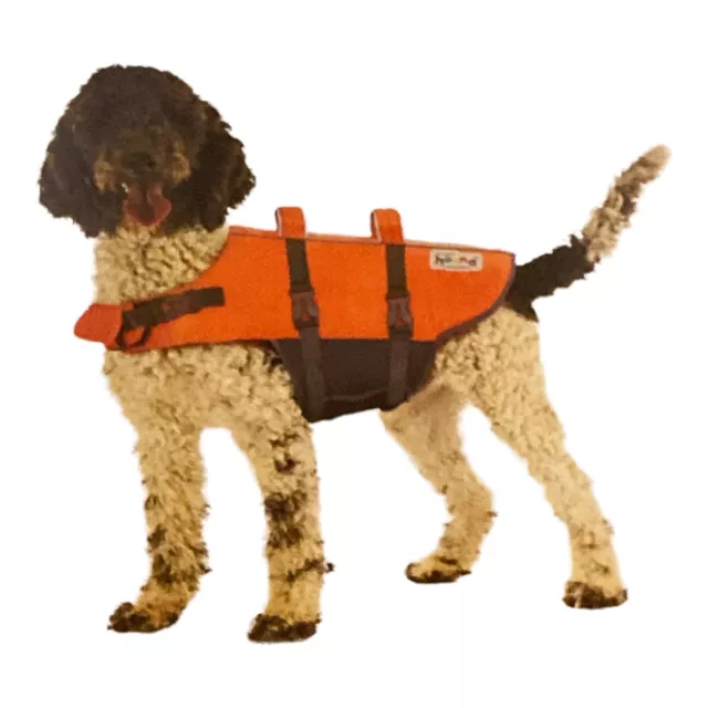 Outward Hound Dog Life Jacket Orange Reflective Trim SIZE XL / 85-100 LBS.