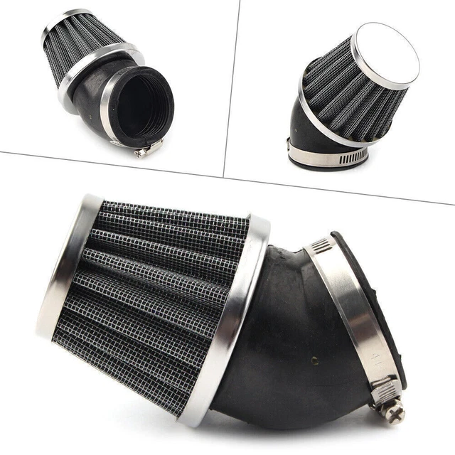 48mm Air Filter Cleaner fit Universal Motor Pit Dirt Bike Honda Kawasaki Suzuki