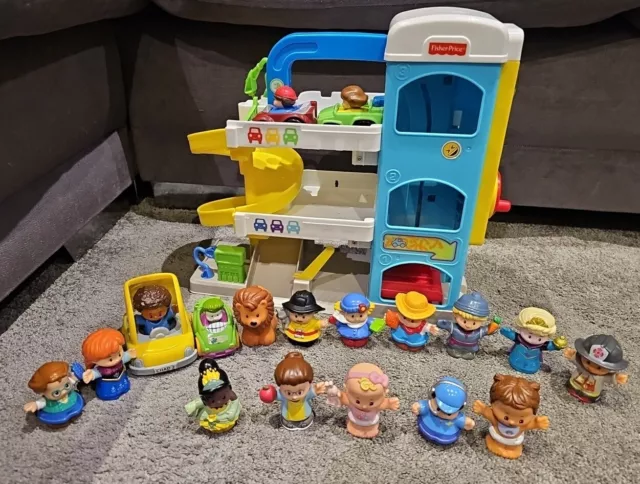 FISHER PRICE FHG50 LITTLE People Helpful Neighbor s Garage Extra