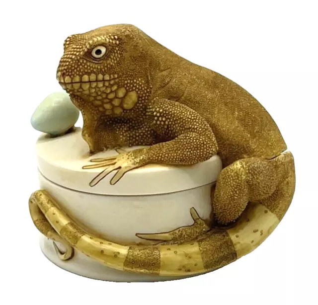 Harmony Kingdom Box LIZARD Figure GREAT EXPECTATIONS COLZ w/Display Card NO Box