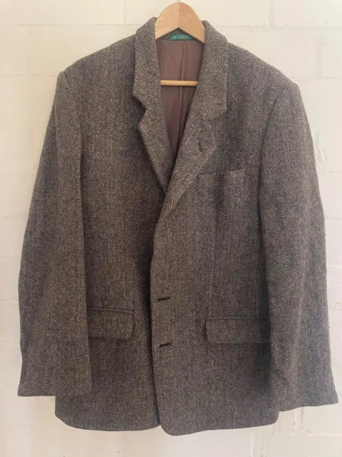 Mens Harris Tweed Blazer Jacket EU50, UK/US 40