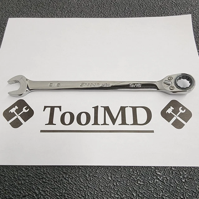 Snap-on SOXRR24A 3/4" Reversible Flank Drive Plus Ratcheting Wrench – SAE, 12-Point, Chrome