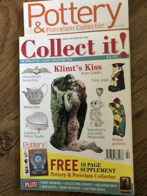 Feb-06 Collect it! Magazine Issue: 103- feature - Kilmt's Kiss, from Lladro . FR