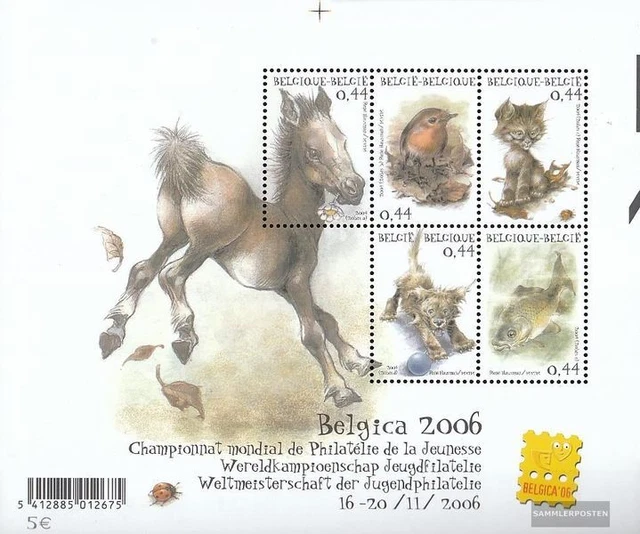 Belgique Bloc 100 (complète edition) neuf avec gomme originale 2004 philatélie