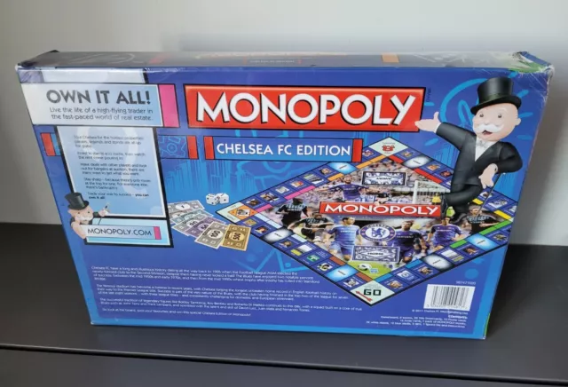 Chelsea FC Edition - Monopoly Board Game 2011 Brand New & Sealed 2