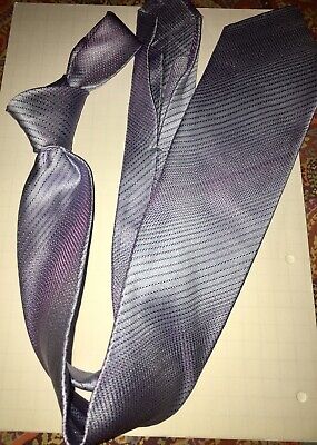 BVLGARI TIE Sette Fold 7 FOLD ROSSO SETA STAMPATA Cravatta SELF TIPPED 9.5cm 