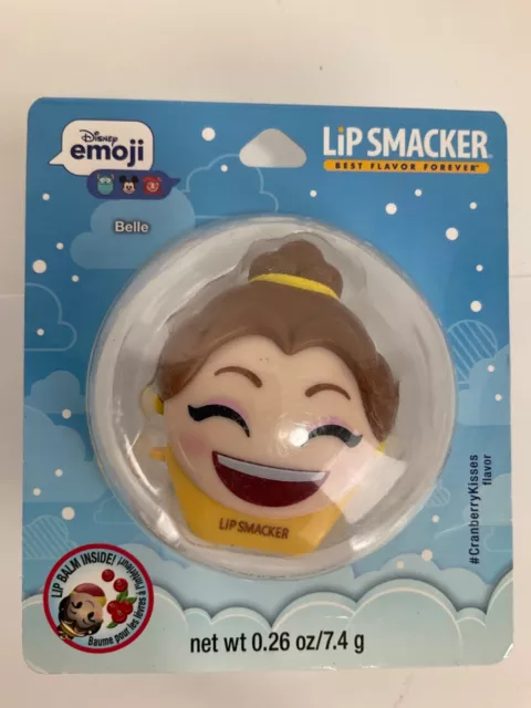 Emoji Lip Smacker Lip Balm Cranberry Kisses Flavor by Disney  .26 oz