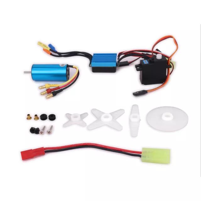 KV4800 Brushless Motor ESC 17g Servo Brushless Kit For RC Wltoys A959 k929 3