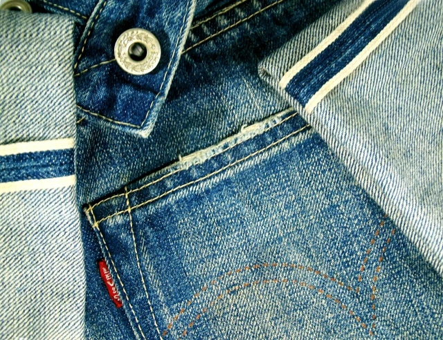 JEANS HOMME HOT 1944 REPRO LVC LEVI'S 501 @ WWII BIG E SELVEDGE 36x32  (adapté 34 x32) EUR 74,09 - PicClick FR