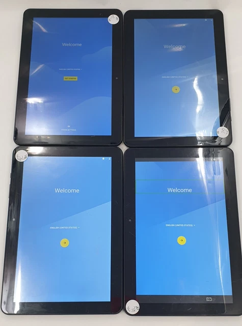 Insignia NS-P10A7100 32GB Fair Condition WiFi Only GL Lot of 4