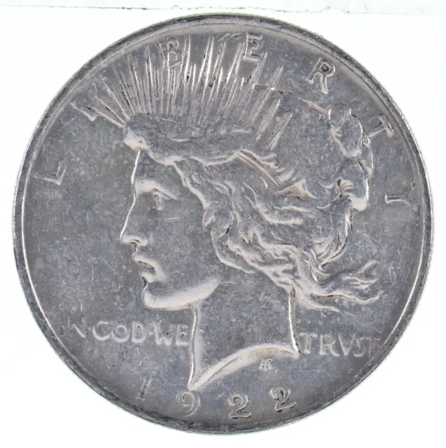 Better - 1922 Peace Silver Dollar - 90% US Coin *784