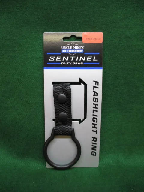 Uncle Mikes Sentinel Flashlight Holder Black Web Md: 89063