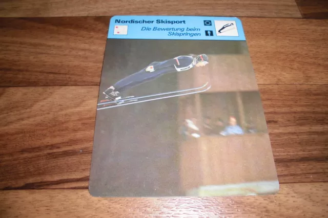 BEWERTUNG SKISPRINGEN Nordischer Skisport Editions Rencontre S.A. Lausanne 1977