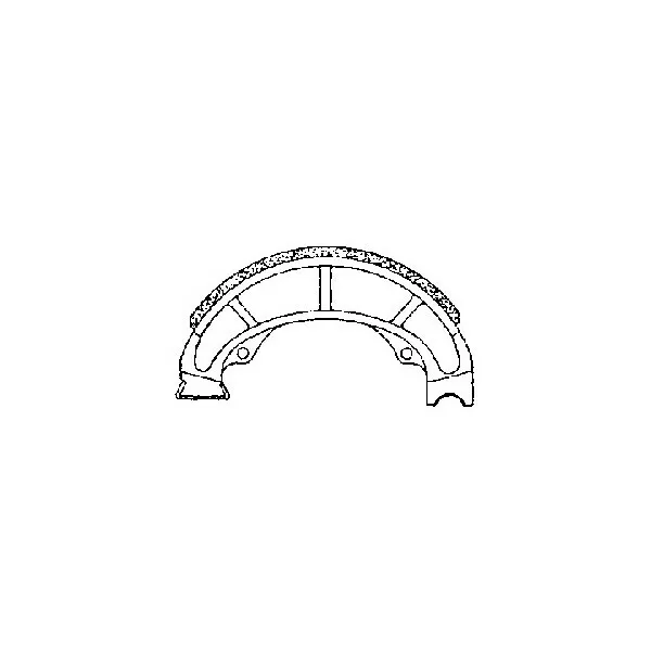 Fesseln Bremse Hinten SPECIALBRAKESHOE Für Husqvarna 50 Wrs 1998-2001