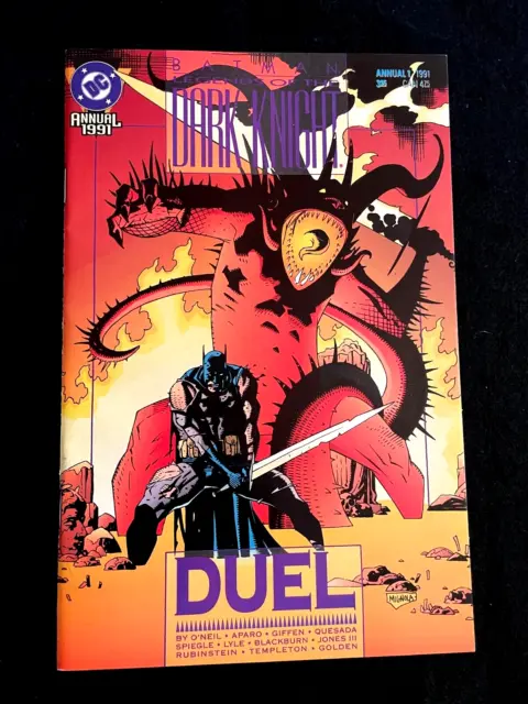 Batman Legends of the Dark Knight Annual #1 1991 Mignola Cover - VERY HIGH GRADE