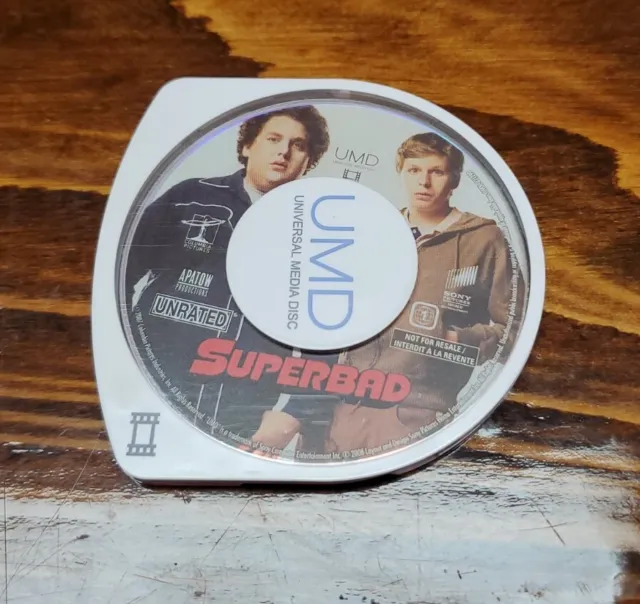 SuperBad Unrated Extended Edition (UMD Video Sony PSP) not original case