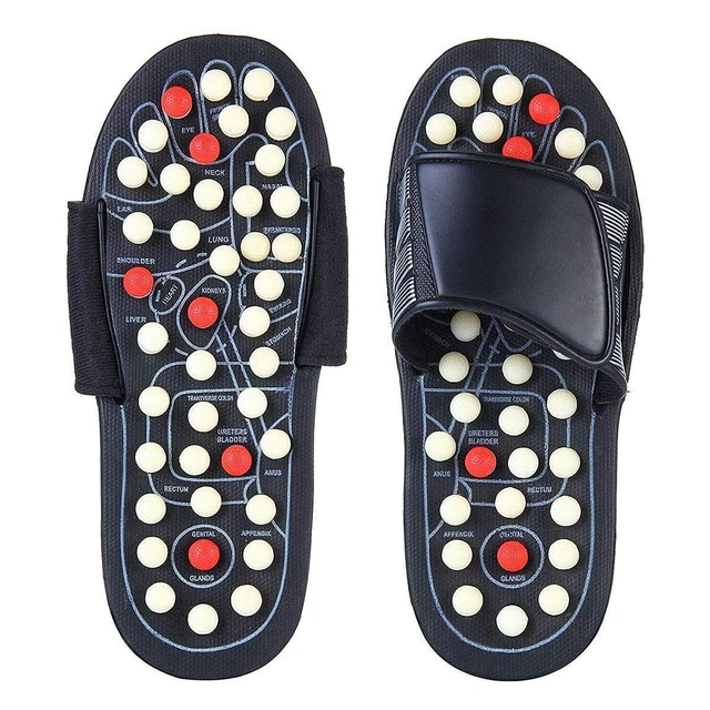 Pantuflas masajeador de pies y pies manuales relajantes para hombre indio unisex
